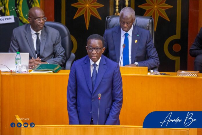 Déclaration de politique générale du Premier ministre Amadou Bâ